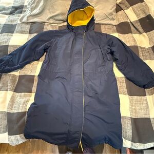 Lands End polartec long coat~Medium